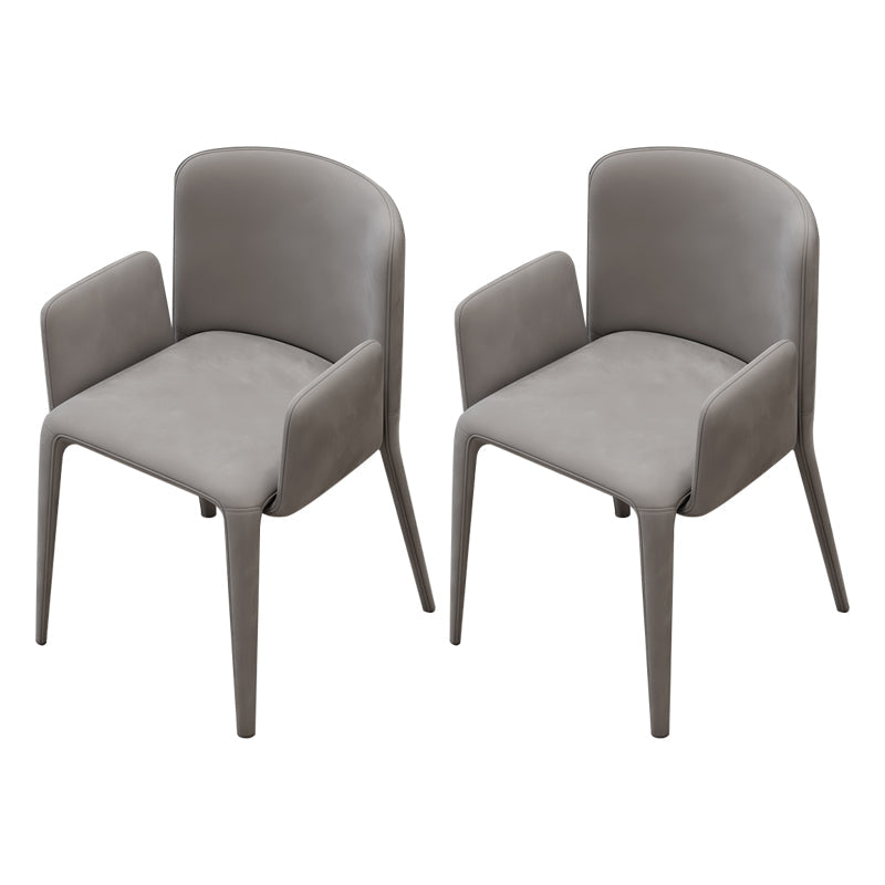 Moderne Parsons eetkamerstoel fluwelen eetkamerstoel voor eetkamer