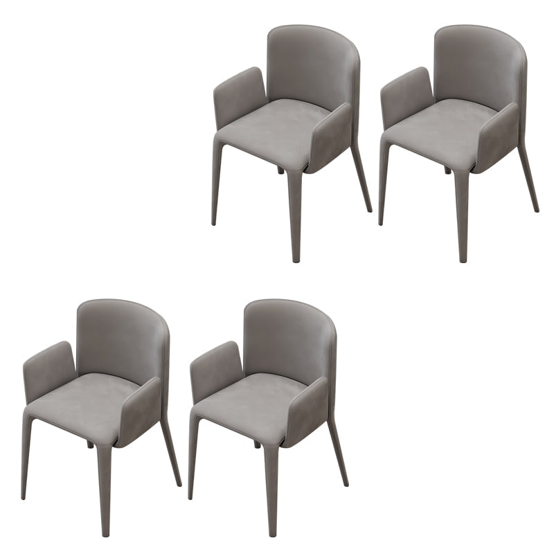 Moderne Parsons eetkamerstoel fluwelen eetkamerstoel voor eetkamer