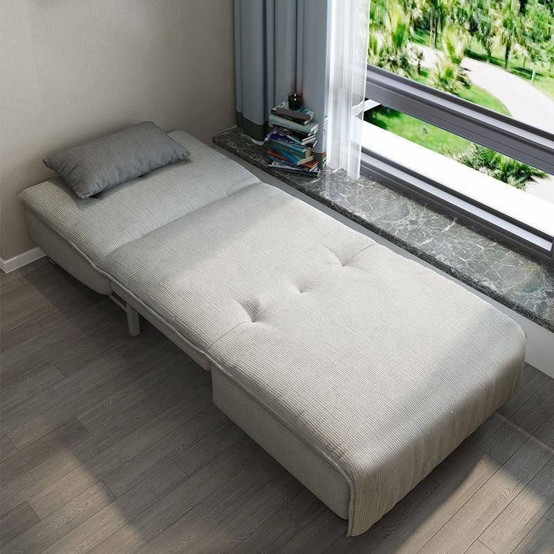 枕には、ソファ布団クッションバックアームレススリーパーソファが含まれていました