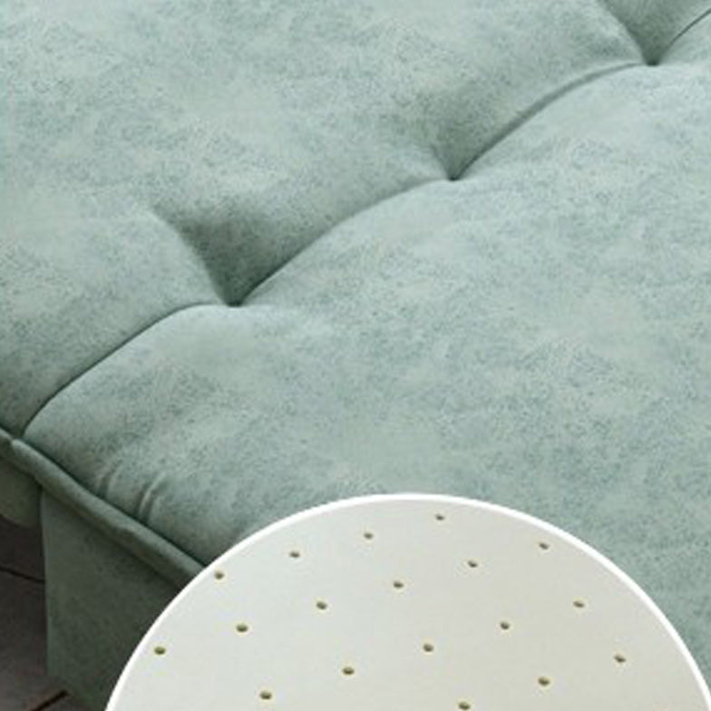 枕には、ソファ布団クッションバックアームレススリーパーソファが含まれていました