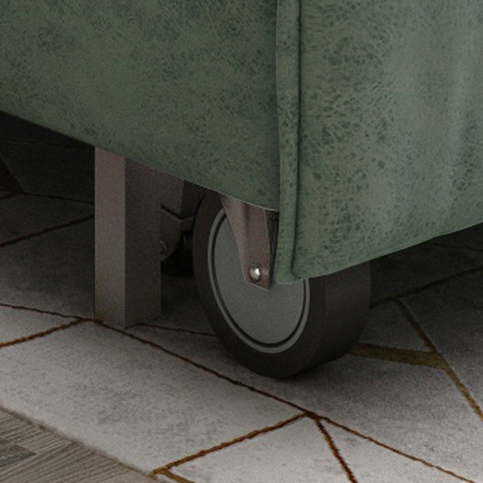 枕には、ソファ布団クッションバックアームレススリーパーソファが含まれていました