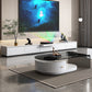 Contemporary Media Console TV Stand Stone TV Stand Console with Drawers Clearhalo 'furn' 'furn_tv_stands_entertainment_centers' 'Furniture' 'Living Room Furniture' 'TV Stands & Entertainment Centers' 'TV Stands & Media Storage Furniture' 'tv_stands_entertainment_centers' 6457212