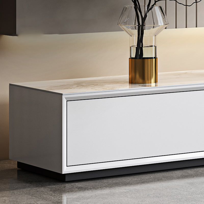 Contemporary Media Console TV Stand Stone TV Stand Console with Drawers Clearhalo 'furn' 'furn_tv_stands_entertainment_centers' 'Furniture' 'Living Room Furniture' 'TV Stands & Entertainment Centers' 'TV Stands & Media Storage Furniture' 'tv_stands_entertainment_centers' 6457215