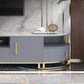 Stone Media Console Contemporary TV Stand Console for Living Room Clearhalo 'furn' 'furn_tv_stands_entertainment_centers' 'Furniture' 'Living Room Furniture' 'TV Stands & Entertainment Centers' 'TV Stands & Media Storage Furniture' 'tv_stands_entertainment_centers' 6457233