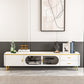 Stone Media Console Enclosed Storage TV Stand Console with Drawers Clearhalo 'furn' 'furn_tv_stands_entertainment_centers' 'Furniture' 'Living Room Furniture' 'TV Stands & Entertainment Centers' 'TV Stands & Media Storage Furniture' 'tv_stands_entertainment_centers' 6457238