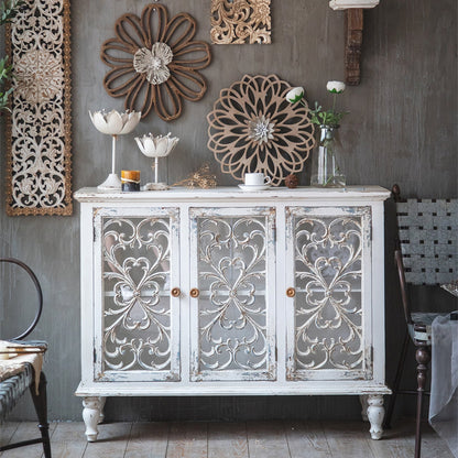 Traditional Wood Display Stand Glass Doors Storage Cabinet with Doors for Living Room https: res.litfad.com site img item 2022 10 15 6457415 1200x1200.jpg Clearhalo 'Display & China Cabinets' 'display_china_cabinets' 'furn' 'furn_display_china_cabinets' 'Furniture' 'Kitchen & Dining Furniture' 6457415