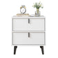 Contemporary Nightstand Faux Wood Bedside Cabinet for Bedroom Clearhalo 'Bedroom Furniture' 'furn' 'furn_night_stand' 'Furniture' 'night_stand' 'Nightstands' 6457562
