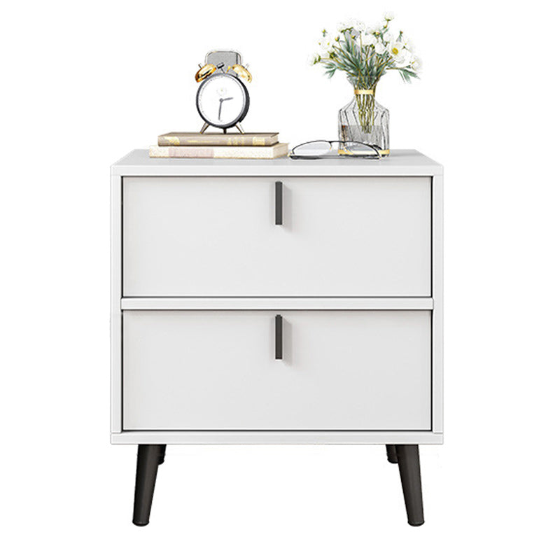 Contemporary Nightstand Faux Wood Bedside Cabinet for Bedroom Clearhalo 'Bedroom Furniture' 'furn' 'furn_night_stand' 'Furniture' 'night_stand' 'Nightstands' 6457562