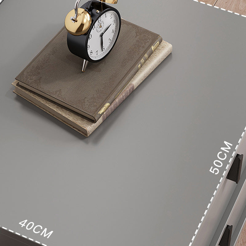 Contemporary Nightstand Faux Wood Bedside Cabinet for Bedroom Clearhalo 'Bedroom Furniture' 'furn' 'furn_night_stand' 'Furniture' 'night_stand' 'Nightstands' 6457565