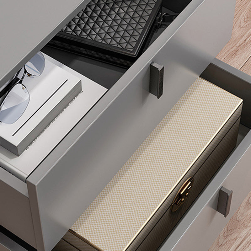 Contemporary Nightstand Faux Wood Bedside Cabinet for Bedroom Clearhalo 'Bedroom Furniture' 'furn' 'furn_night_stand' 'Furniture' 'night_stand' 'Nightstands' 6457566