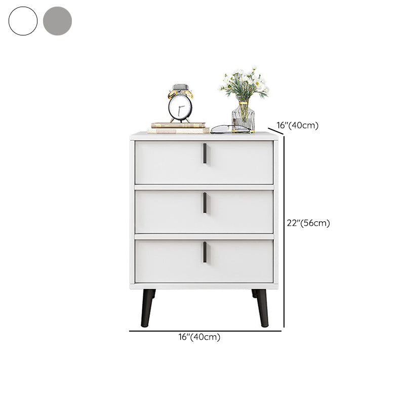 Contemporary Nightstand Faux Wood Bedside Cabinet for Bedroom Clearhalo 'Bedroom Furniture' 'furn' 'furn_night_stand' 'Furniture' 'night_stand' 'Nightstands' 6457574