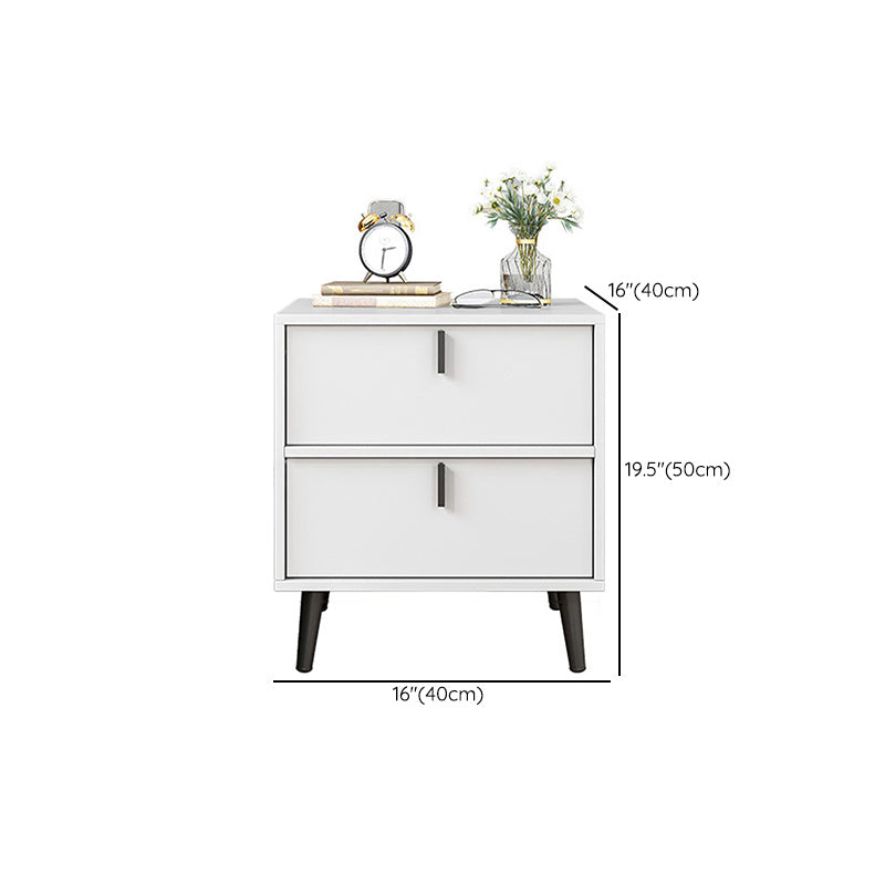 Contemporary Nightstand Faux Wood Bedside Cabinet for Bedroom Clearhalo 'Bedroom Furniture' 'furn' 'furn_night_stand' 'Furniture' 'night_stand' 'Nightstands' 6457576