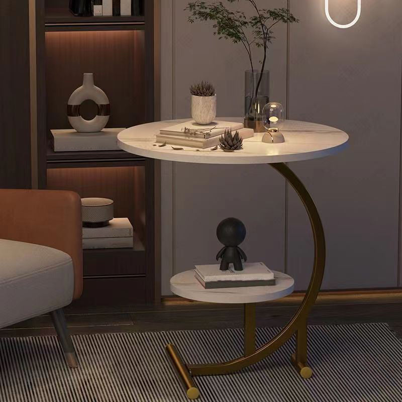 Technischer Holzbett Nachttisch offener Speicherakzentisch Nachttisch für Schlafzimmer