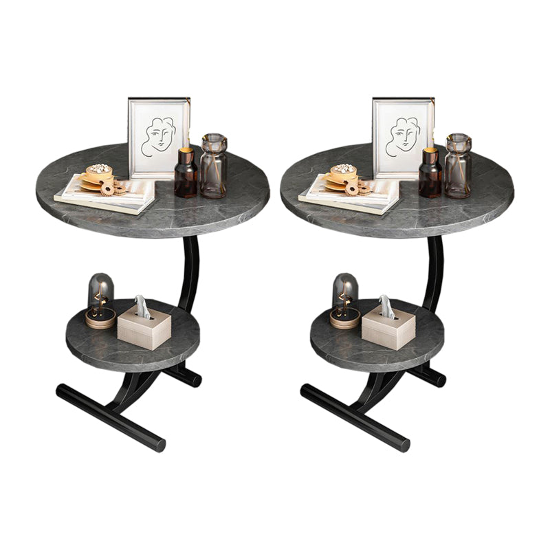 Technischer Holzbett Nachttisch offener Speicherakzentisch Nachttisch für Schlafzimmer