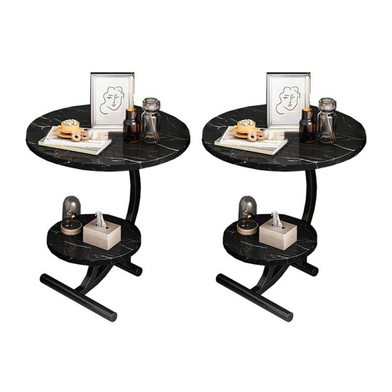 Technischer Holzbett Nachttisch offener Speicherakzentisch Nachttisch für Schlafzimmer