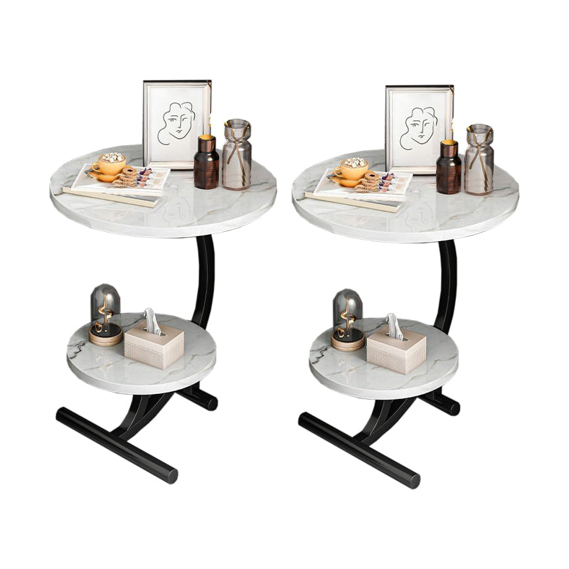 Technischer Holzbett Nachttisch offener Speicherakzentisch Nachttisch für Schlafzimmer