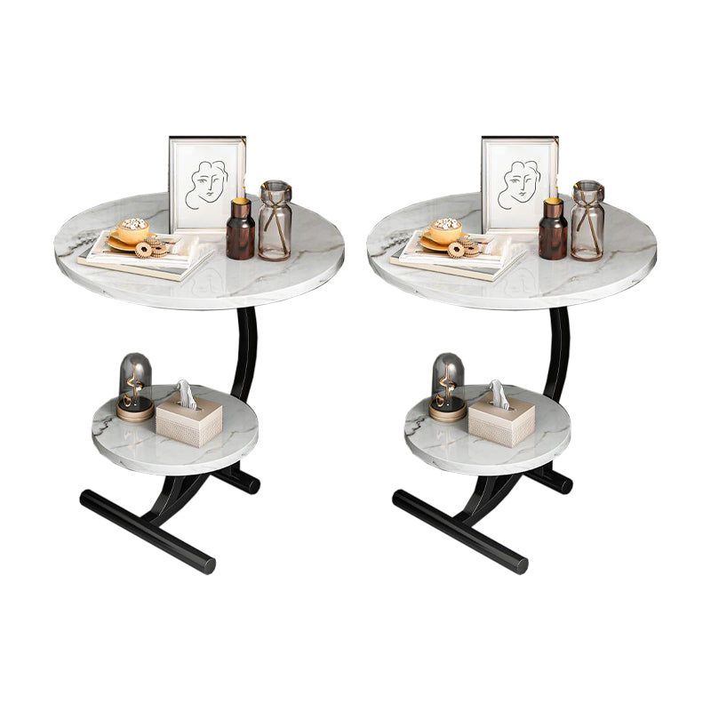 Technischer Holzbett Nachttisch offener Speicherakzentisch Nachttisch für Schlafzimmer