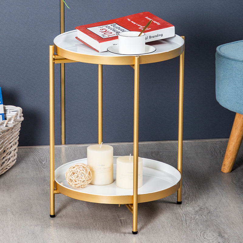 Open Storage Bed Nightstand Industrial Accent Table Nightstand for Bedroom Clearhalo 'Bedroom Furniture' 'furn' 'furn_night_stand' 'Furniture' 'night_stand' 'Nightstands' 6457619