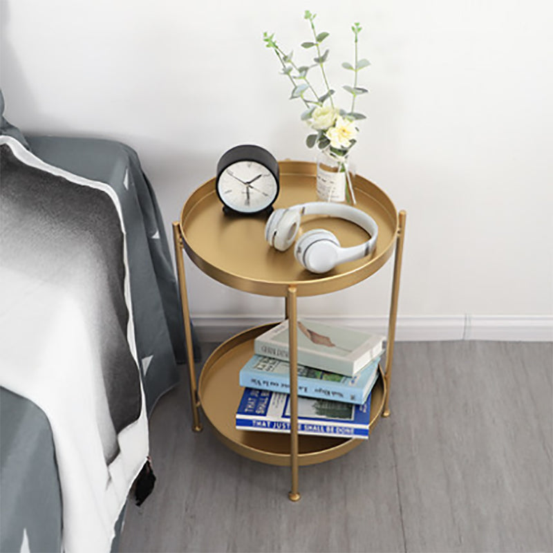 Open Storage Bed Nightstand Industrial Accent Table Nightstand for Bedroom Clearhalo 'Bedroom Furniture' 'furn' 'furn_night_stand' 'Furniture' 'night_stand' 'Nightstands' 6457627