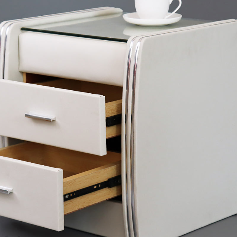 Drawer Storage Bed Nightstand Modern Accent Table Nightstand for Bedroom Clearhalo 'Bedroom Furniture' 'furn' 'furn_night_stand' 'Furniture' 'night_stand' 'Nightstands' 6457698