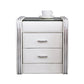Drawer Storage Bed Nightstand Modern Accent Table Nightstand for Bedroom White 1 Piece Clearhalo 'Bedroom Furniture' 'furn' 'furn_night_stand' 'Furniture' 'night_stand' 'Nightstands' 6457704