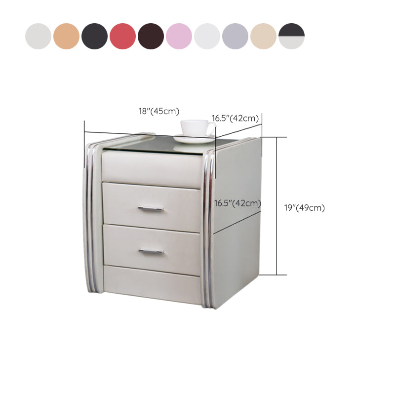 Drawer Storage Bed Nightstand Modern Accent Table Nightstand for Bedroom Clearhalo 'Bedroom Furniture' 'furn' 'furn_night_stand' 'Furniture' 'night_stand' 'Nightstands' 6457715