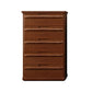 Contemporary Walnut Wood Storage Chest Bedroom Chest with Drawers 5 Clearhalo 'Bedroom Furniture' 'Dressers & Chests' 'dressers_chests' 'furn' 'furn_dressers_chests' 'Furniture' 6457781