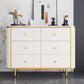 Glam Bedroom Chest Stone 16"Wide Storage Chest with Metal Legs Clearhalo 'Bedroom Furniture' 'Dressers & Chests' 'dressers_chests' 'furn' 'furn_dressers_chests' 'Furniture' 6457857