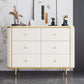 Glam Bedroom Chest Stone 16"Wide Storage Chest with Metal Legs White 6 Clearhalo 'Bedroom Furniture' 'Dressers & Chests' 'dressers_chests' 'furn' 'furn_dressers_chests' 'Furniture' 6457860