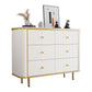 Glam Bedroom Chest Stone 16"Wide Storage Chest with Metal Legs Clearhalo 'Bedroom Furniture' 'Dressers & Chests' 'dressers_chests' 'furn' 'furn_dressers_chests' 'Furniture' 6457861