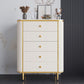 Glam Bedroom Chest Stone 16"Wide Storage Chest with Metal Legs White 5 Clearhalo 'Bedroom Furniture' 'Dressers & Chests' 'dressers_chests' 'furn' 'furn_dressers_chests' 'Furniture' 6457864