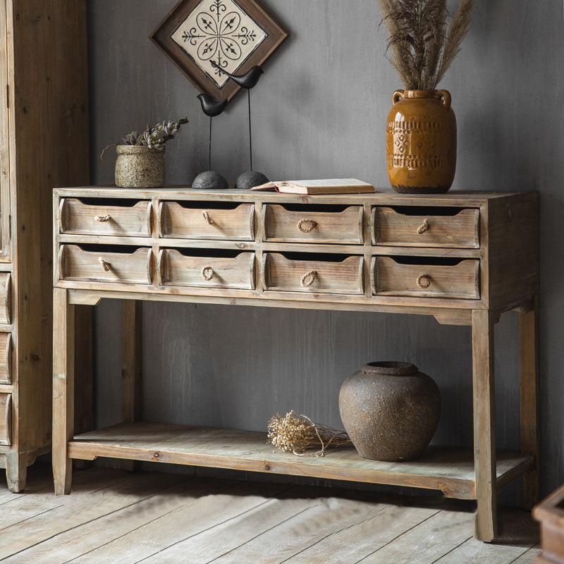 Cómoda tradicional americana Cómoda cómoda con almacenamiento de madera maciza