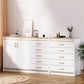 Moderne opbergkist van 13,26 inch breed, vervaardigd uit hout