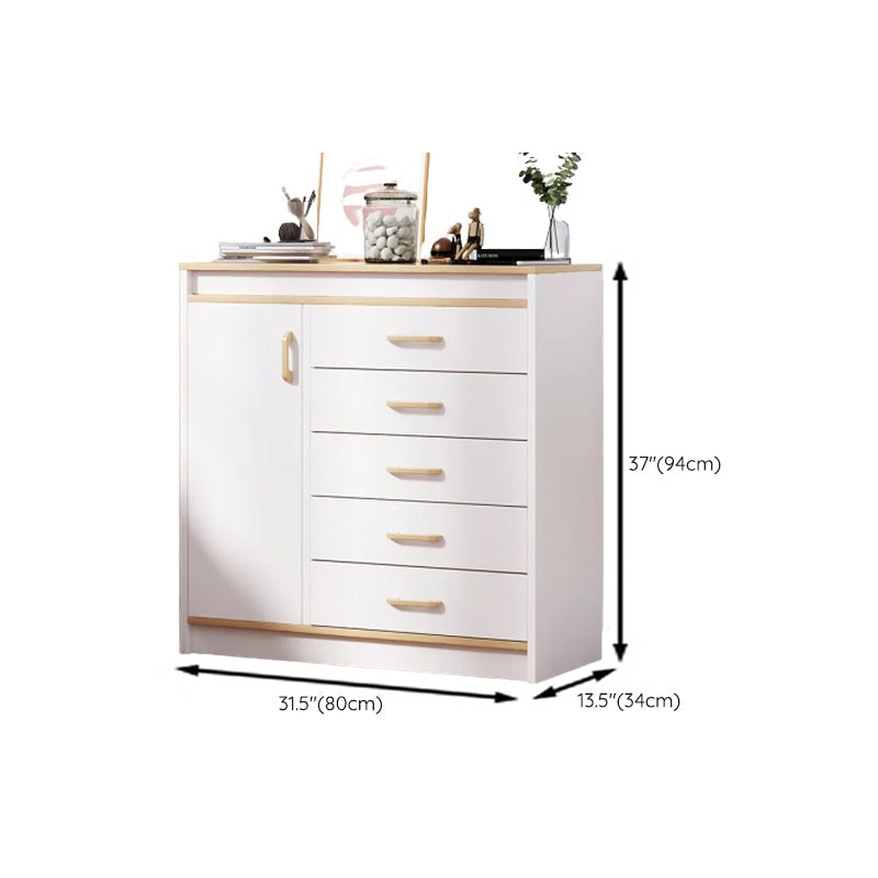 Moderne opbergkist van 13,26 inch breed, vervaardigd uit hout