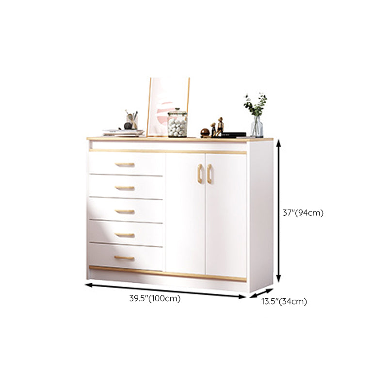 Moderne opbergkist van 13,26 inch breed, vervaardigd uit hout