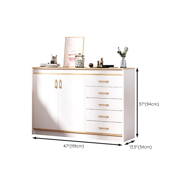 Moderne opbergkist van 13,26 inch breed, vervaardigd uit hout