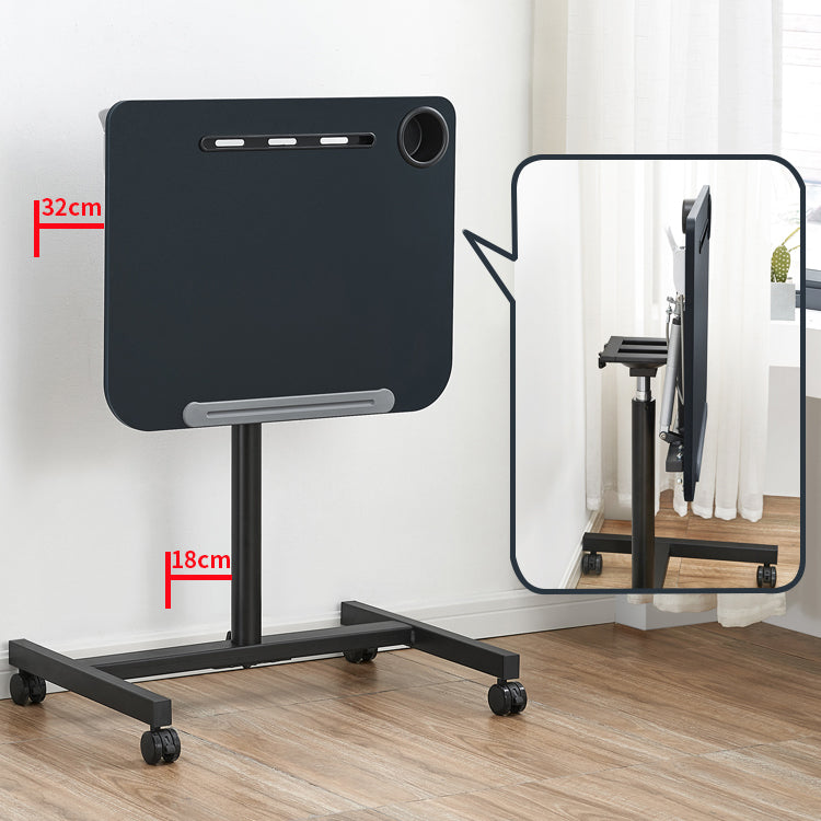 Scrivania per ufficio curvo contemporanea scrivania con gambe metalliche