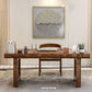 Bureau d'écriture en bois massif Style moderne 29.53 "Bureau de bureau de haut