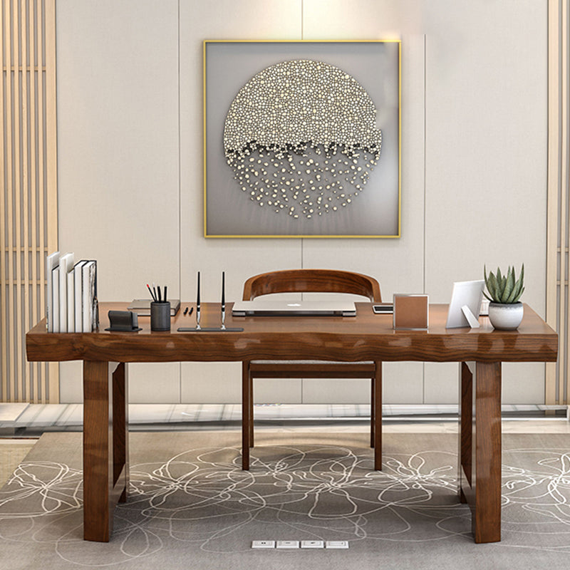 Bureau d'écriture en bois massif Style moderne 29.53 "Bureau de bureau de haut