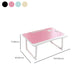 Bedroom 15.75" W Writing Desk Floating Wooden Laptop Table with Sled Base