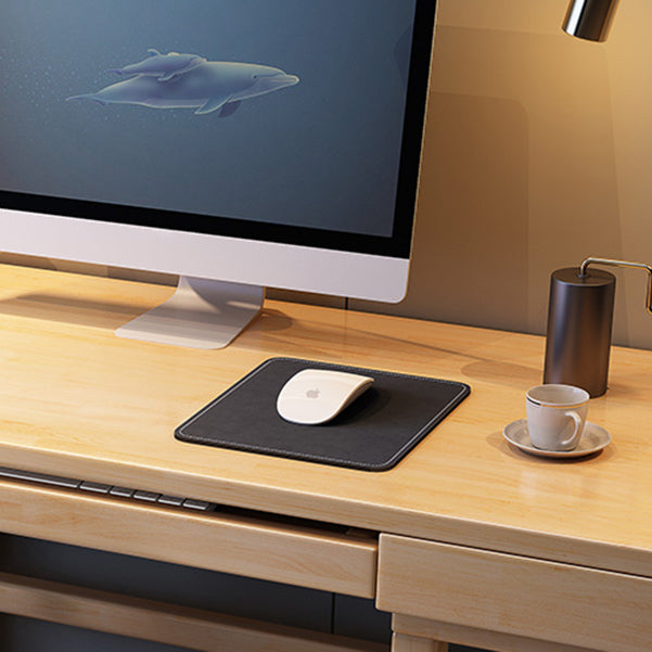 Scrivania da gioco contemporanea banco di computer con finitura antica con 2 cassetti