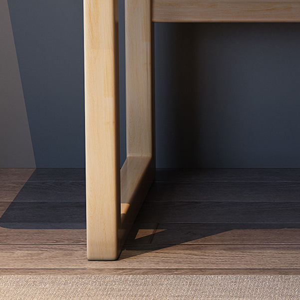 Scrivania da gioco contemporanea banco di computer con finitura antica con 2 cassetti