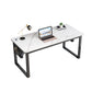 29.53 "H Industrial Computer Desk Antique Finish Gaming Desk met metalen benen