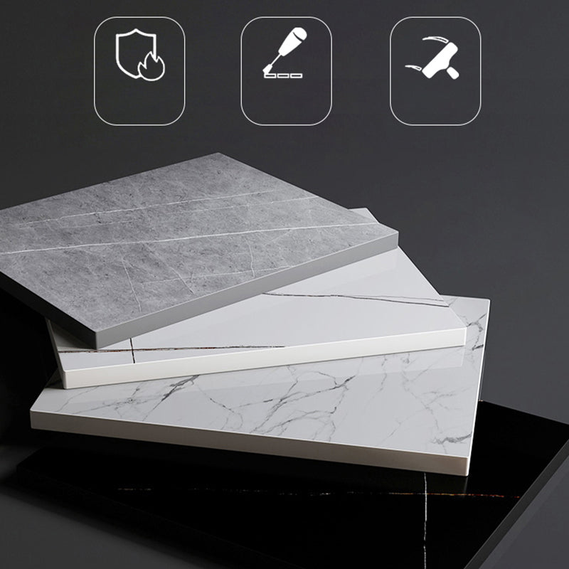 29.53 "H Industrial Computer Desk Antique Finish Gaming Desk met metalen benen