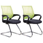 Modern Fixed Arms Conference Chair Mesh-back Chair for Office Green 2 Piece Set Casters Not Included Clearhalo 'furn' 'furn_office_chair' 'Furniture' 'Office Chairs' 'Office Furniture' 'office_chair' 6459963