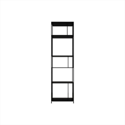 Metal Etagere Bookshelf Industrial Etagere Bookcase with 5 Shelves