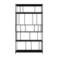 Metal Etagere Bookshelf Industrial Etagere Bookcase with 5 Shelves