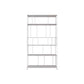 Metal Etagere Bookshelf Industrial Etagere Bookcase with 5 Shelves