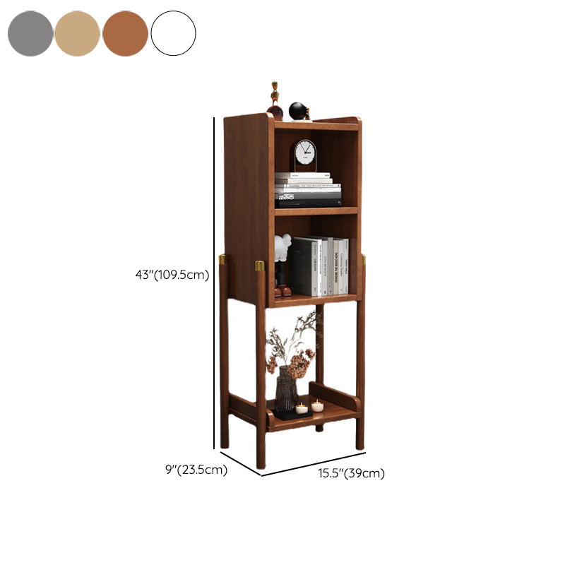 Standard Contemporary Bookcase Wooden Closed Back Bookshelf with Shelves Clearhalo 'Bookcases' 'furn' 'furn_bookcases' 'Furniture' 'Office Furniture' 6460114