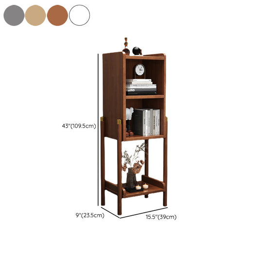 Standard Contemporary Bookcase Wooden Closed Back Bookshelf with Shelves Clearhalo 'Bookcases' 'furn' 'furn_bookcases' 'Furniture' 'Office Furniture' 6460114